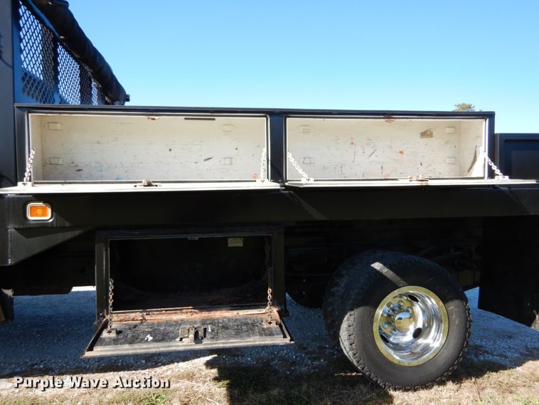 image for item DH2172 2001 Ford F350 Super Duty XL dump bed pickup truck