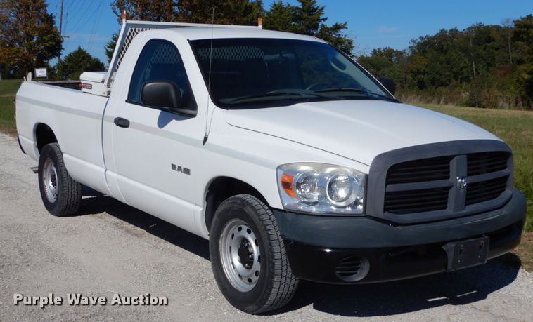 image for item DH2182 2008 Dodge Ram 1500 pickup truck