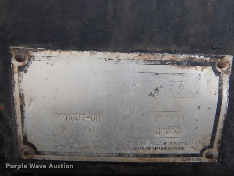 image for item DH2188 1999 Mack RD688S roll off container truck