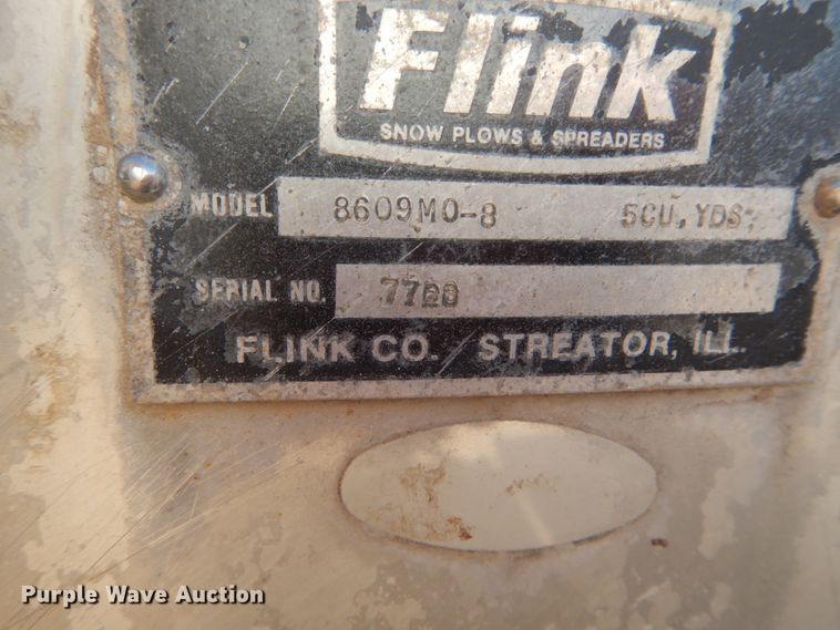 image for item DH2208 Flink 8609M0-8 stainless steel spreader