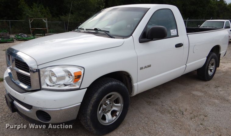 image for item DH2570 2008 Dodge Ram 1500 pickup truck