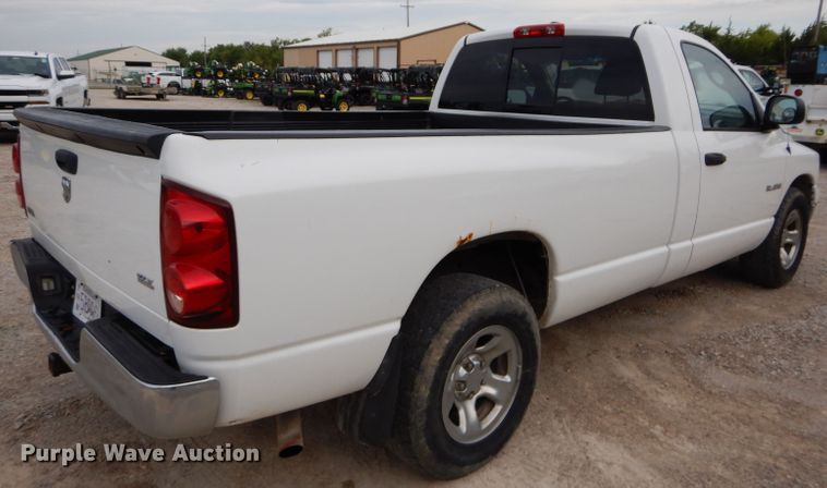 image for item DH2570 2008 Dodge Ram 1500 pickup truck