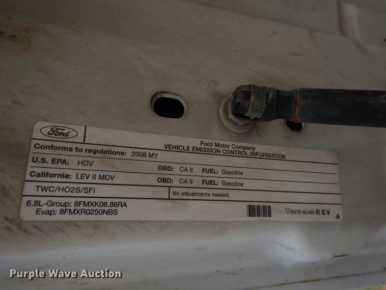 image for item DH2621 2008 Ford F250 Super Duty SuperCab pickup truck