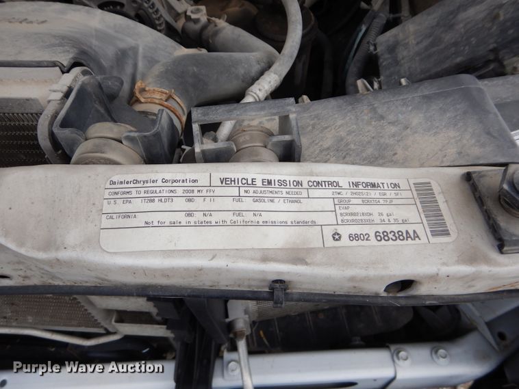 image for item DH2622 2008 Dodge Ram 1500 pickup truck