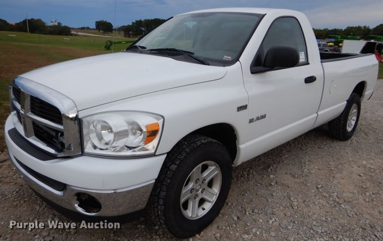 image for item DH2623 2008 Dodge Ram 1500 pickup truck
