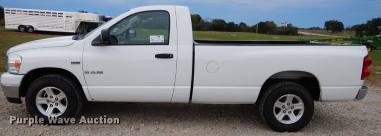 image for item DH2623 2008 Dodge Ram 1500 pickup truck