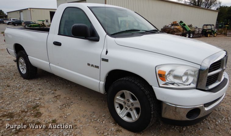 image for item DH2623 2008 Dodge Ram 1500 pickup truck