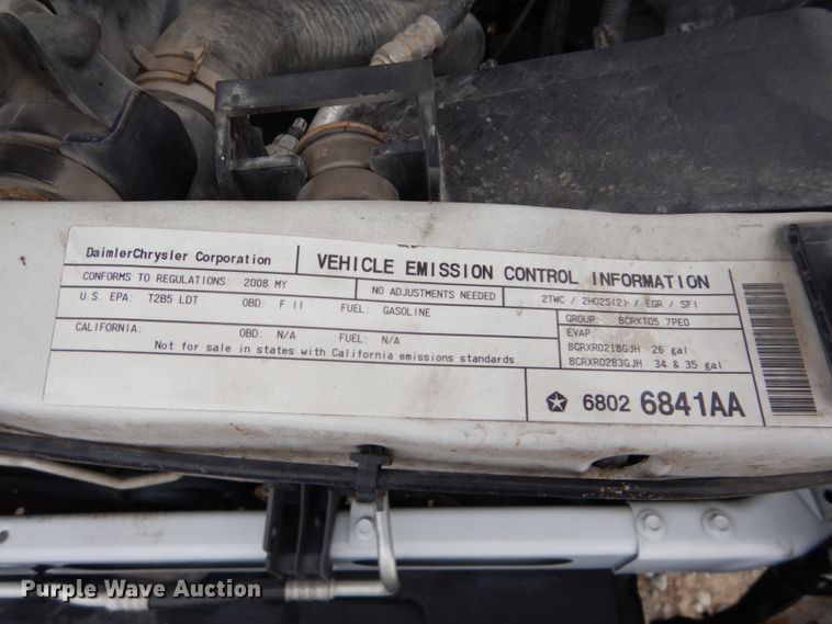 image for item DH2623 2008 Dodge Ram 1500 pickup truck