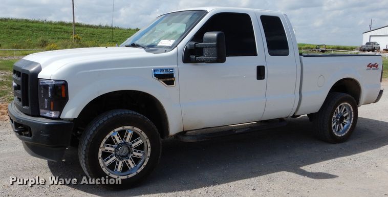 image for item DH3593 2008 Ford F250 Super Duty SuperCab pickup truck