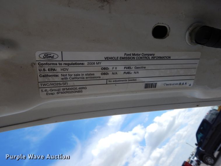 image for item DH3593 2008 Ford F250 Super Duty SuperCab pickup truck