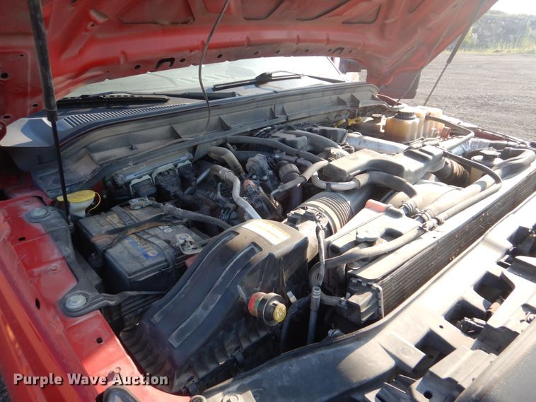 image for item DI2261 2011 Ford F350 Super Duty SuperCab flatbed pickup truck