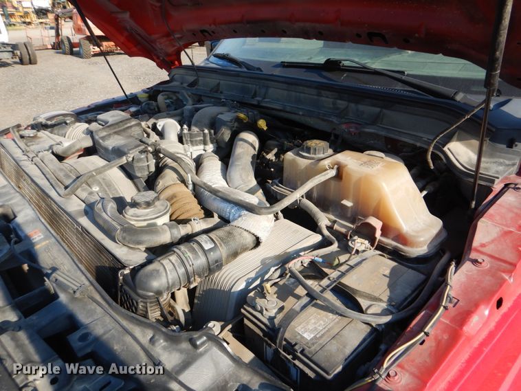 image for item DI2261 2011 Ford F350 Super Duty SuperCab flatbed pickup truck