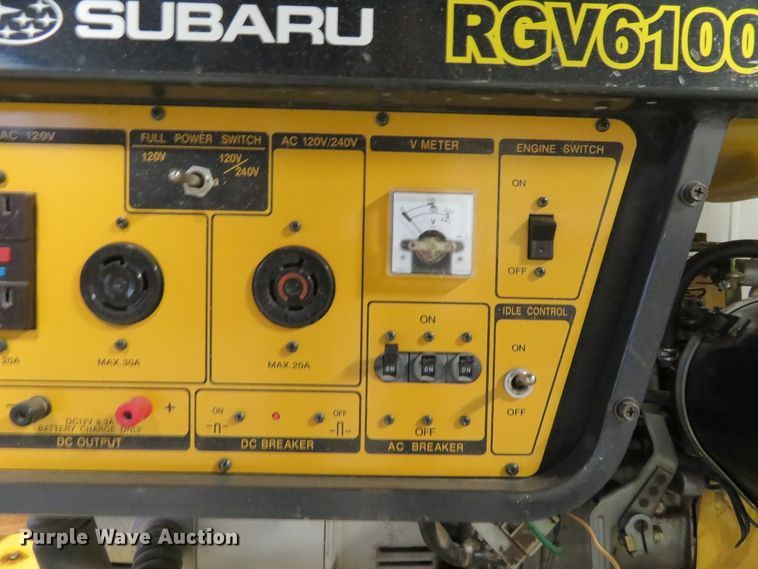 image for item EQ9332 Robin RGV6100 generator