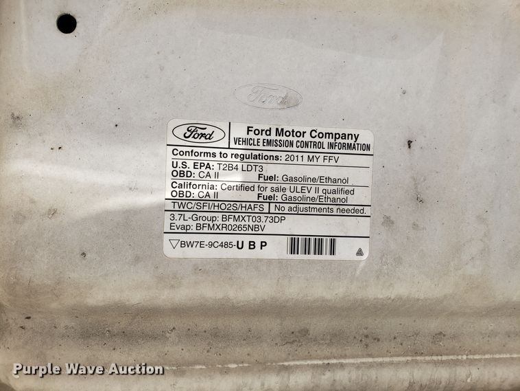 image for item ET9930 2011 Ford F150 pickup truck