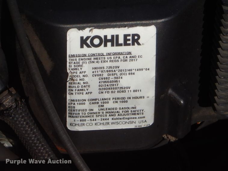 image for item EY9282 Kubota Z723KH ZTR lawn mower