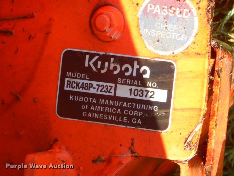 image for item EY9282 Kubota Z723KH ZTR lawn mower