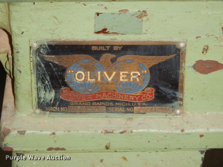 image for item EY9292 Oliver lathe