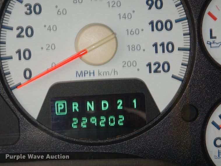 image for item EY9307 2007 Dodge Ram 1500 Quad Cab pickup truck