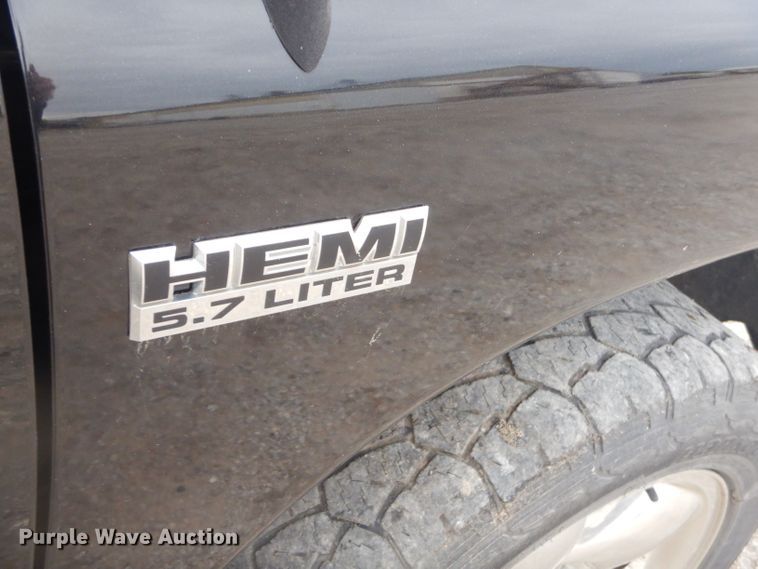 image for item EY9307 2007 Dodge Ram 1500 Quad Cab pickup truck