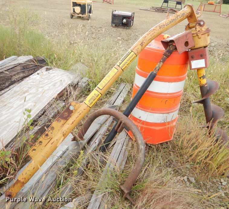 image for item EY9314 (2) post hole augers