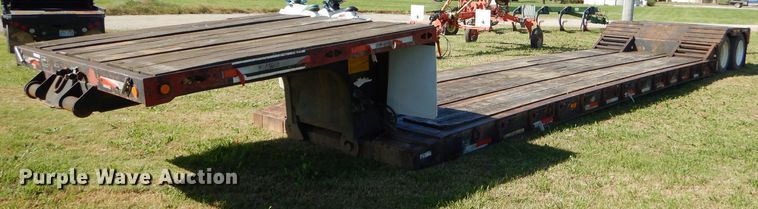 image for item EY9338 1994 Talbert lowboy equipment trailer