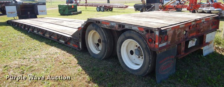 image for item EY9338 1994 Talbert lowboy equipment trailer