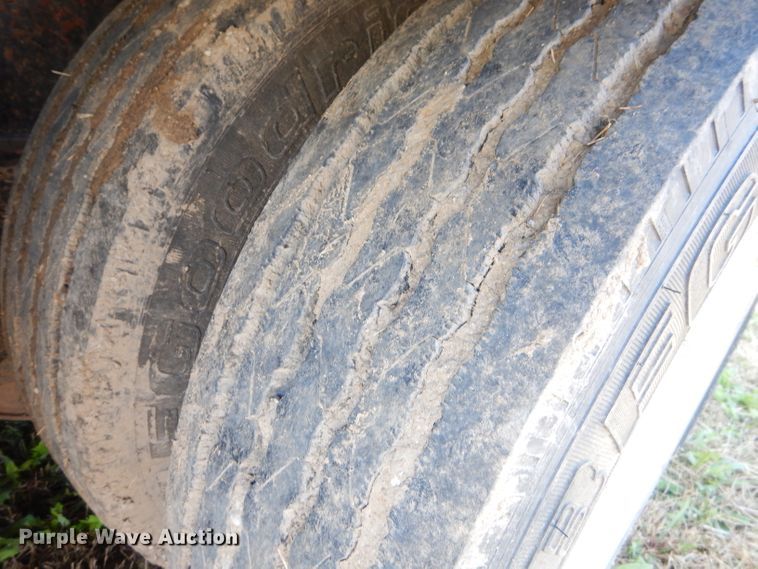 image for item EY9338 1994 Talbert lowboy equipment trailer