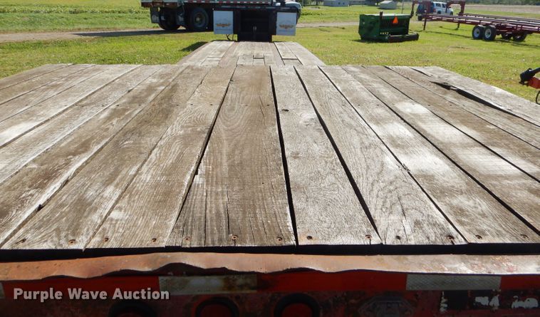 image for item EY9338 1994 Talbert lowboy equipment trailer