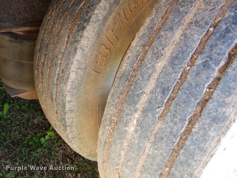 image for item EY9338 1994 Talbert lowboy equipment trailer