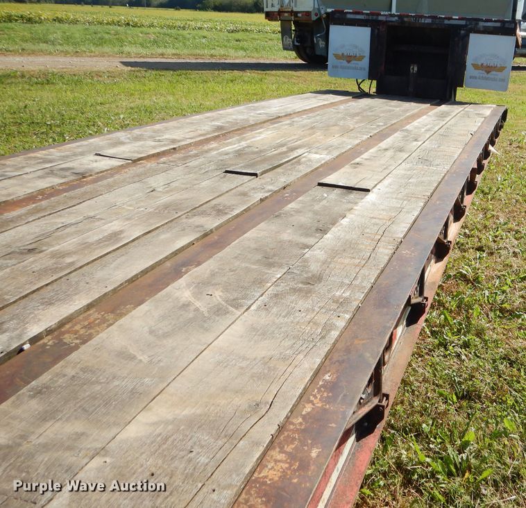 image for item EY9338 1994 Talbert lowboy equipment trailer