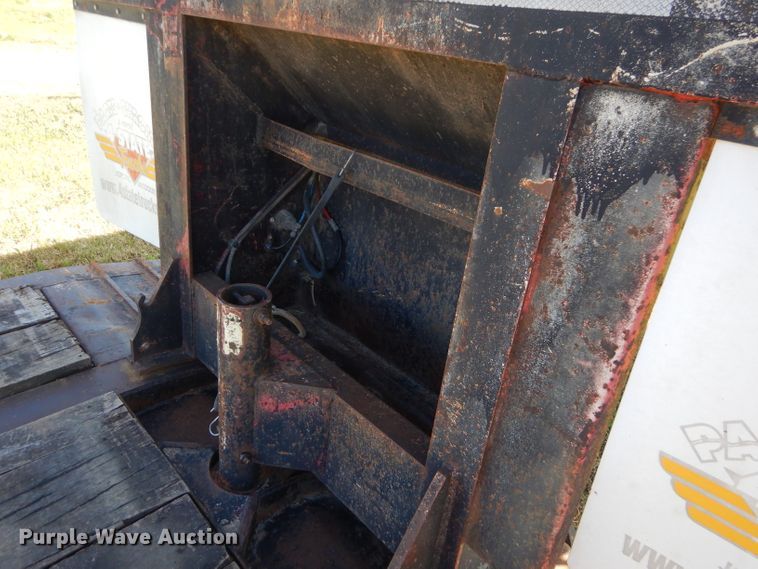 image for item EY9338 1994 Talbert lowboy equipment trailer