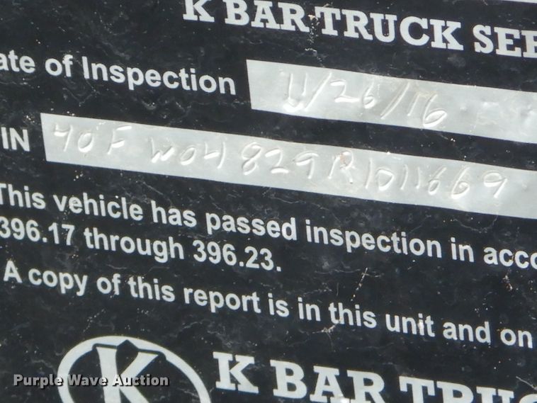 image for item EY9338 1994 Talbert lowboy equipment trailer