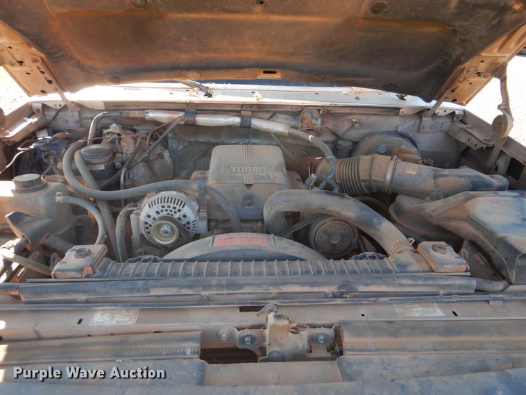 image for item FF9004 1997 Ford F250 bale bed pickup truck