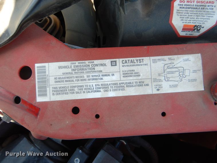 image for item FF9011 2004 Chevrolet Monte Carlo