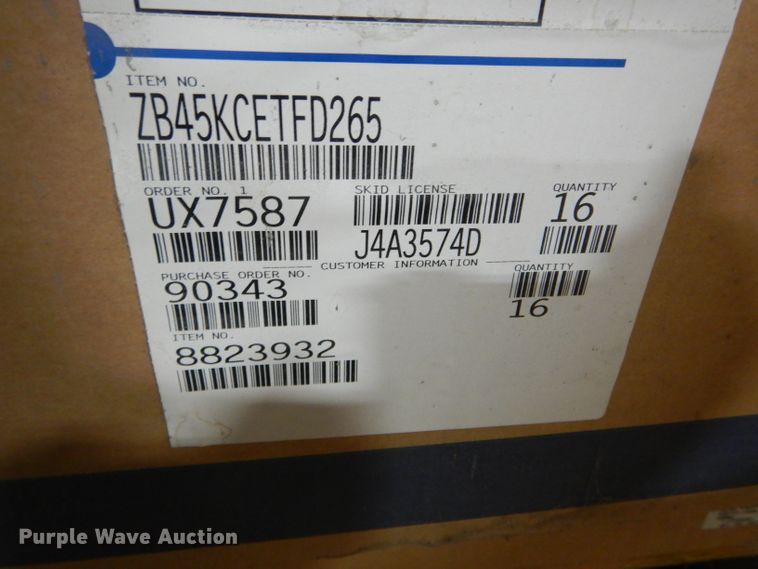 image for item FI9708 (25) Copeland ZB45KCE-TFD-265 compressors