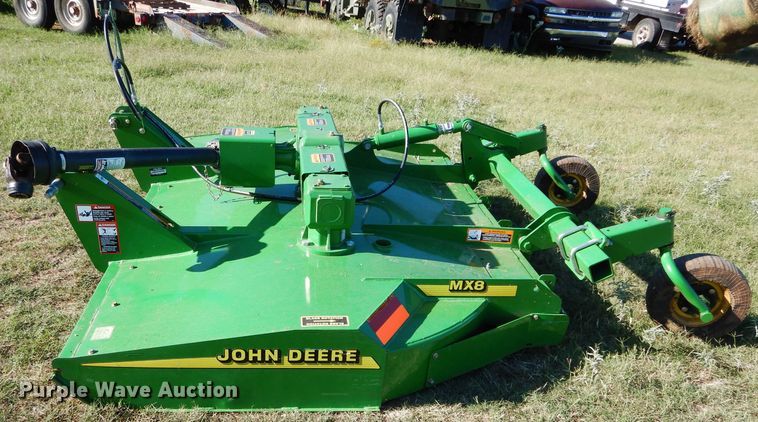 image for item FK9837 John Deere MX8 rotary mower