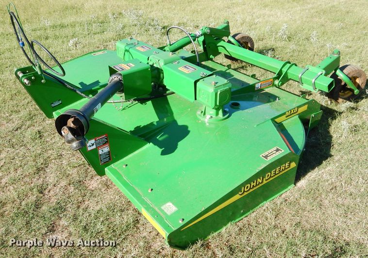 image for item FK9837 John Deere MX8 rotary mower