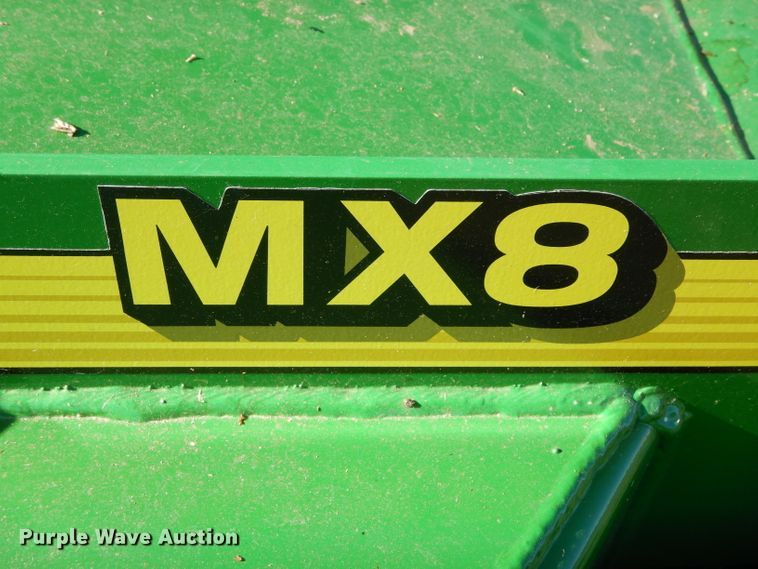 image for item FK9837 John Deere MX8 rotary mower