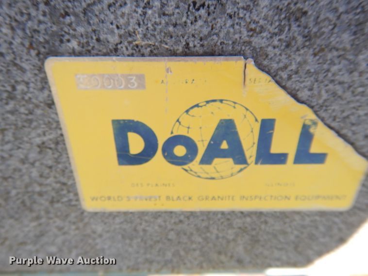 image for item FK9842 Do All inspection table