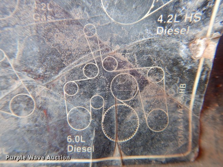 image for item FK9844 2005 Ford F250 Super Duty pickup truck cab and chassis