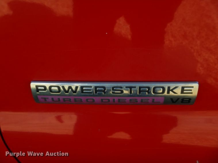 image for item FK9844 2005 Ford F250 Super Duty pickup truck cab and chassis