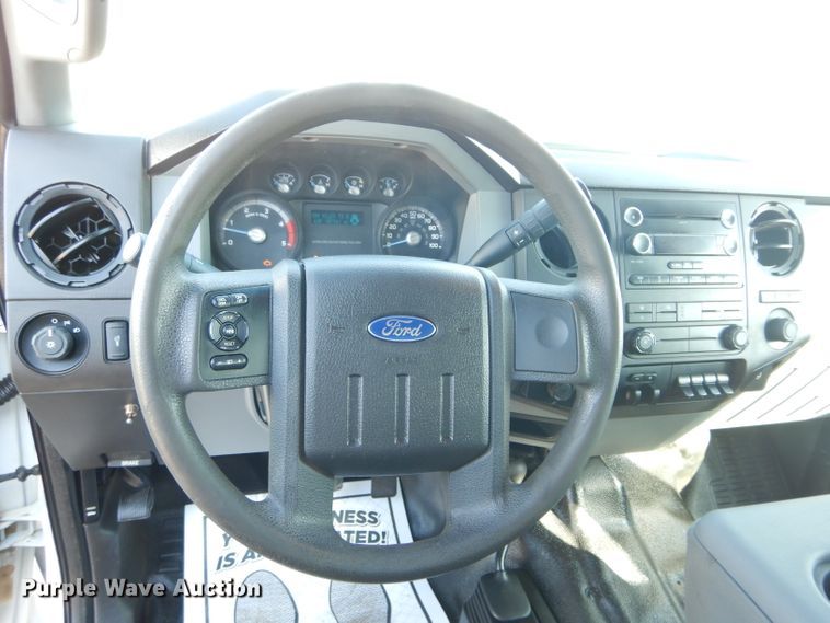 image for item FK9881 2015 Ford F550 Crew Cab flatbed truck