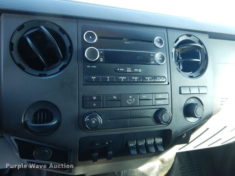 image for item FK9881 2015 Ford F550 Crew Cab flatbed truck