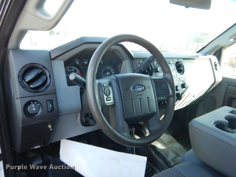 image for item FK9881 2015 Ford F550 Crew Cab flatbed truck