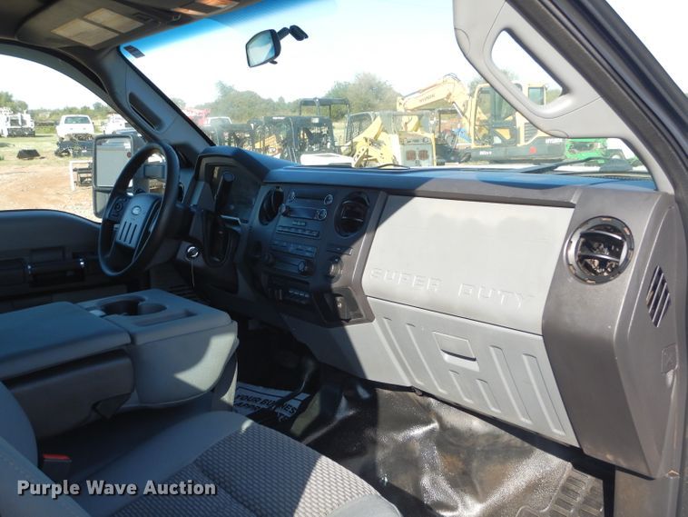 image for item FK9881 2015 Ford F550 Crew Cab flatbed truck