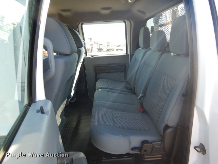 image for item FK9881 2015 Ford F550 Crew Cab flatbed truck