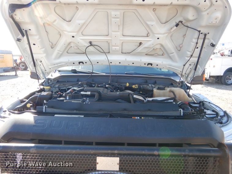 image for item FK9881 2015 Ford F550 Crew Cab flatbed truck