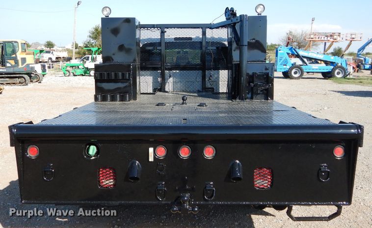 image for item FK9881 2015 Ford F550 Crew Cab flatbed truck