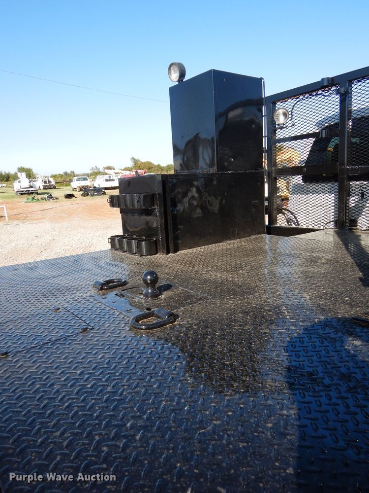 image for item FK9881 2015 Ford F550 Crew Cab flatbed truck