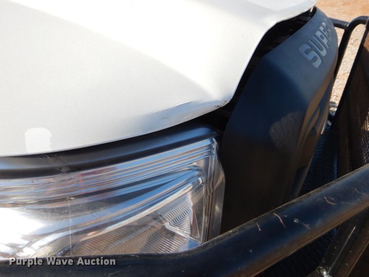 image for item FK9881 2015 Ford F550 Crew Cab flatbed truck